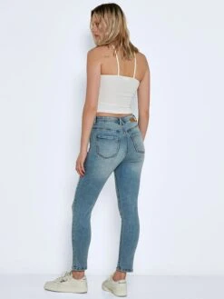 Noisy May Jeans "Agnes" - Skinny Fit - In Blau 9 Noisy May Jeans "Agnes" - Skinny Fit - In Blau -Bekleidungsgeschäft noisy may jeans agnes skinny fit in blau 3