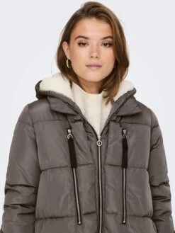 ONLY Wintermantel "Nora" In Grau 11 ONLY Wintermantel "Nora" In Grau -Bekleidungsgeschäft only wintermantel nora in grau 2