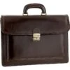 Leder-Businesstasche "Roma" In Braun - (B)41 X (H)31 X (T)18 Cm -Bekleidungsgeschäft ore10 leder businesstasche roma in braun b 41 x h 31 x t 18 cm