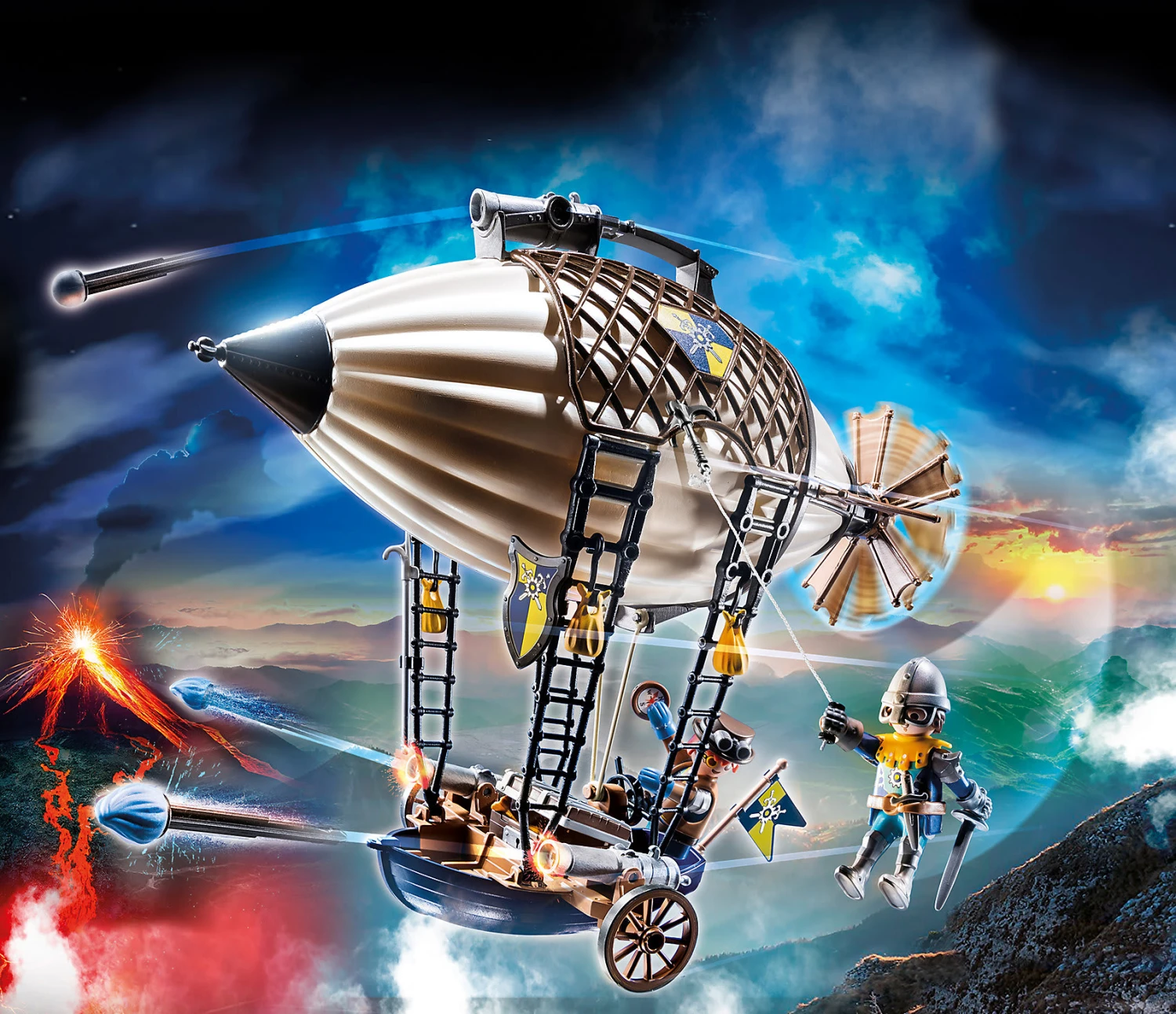 Playmobil 70642 Novelmore Darios Zeppelin 4 Playmobil 70642 Novelmore Darios Zeppelin – Bild 2