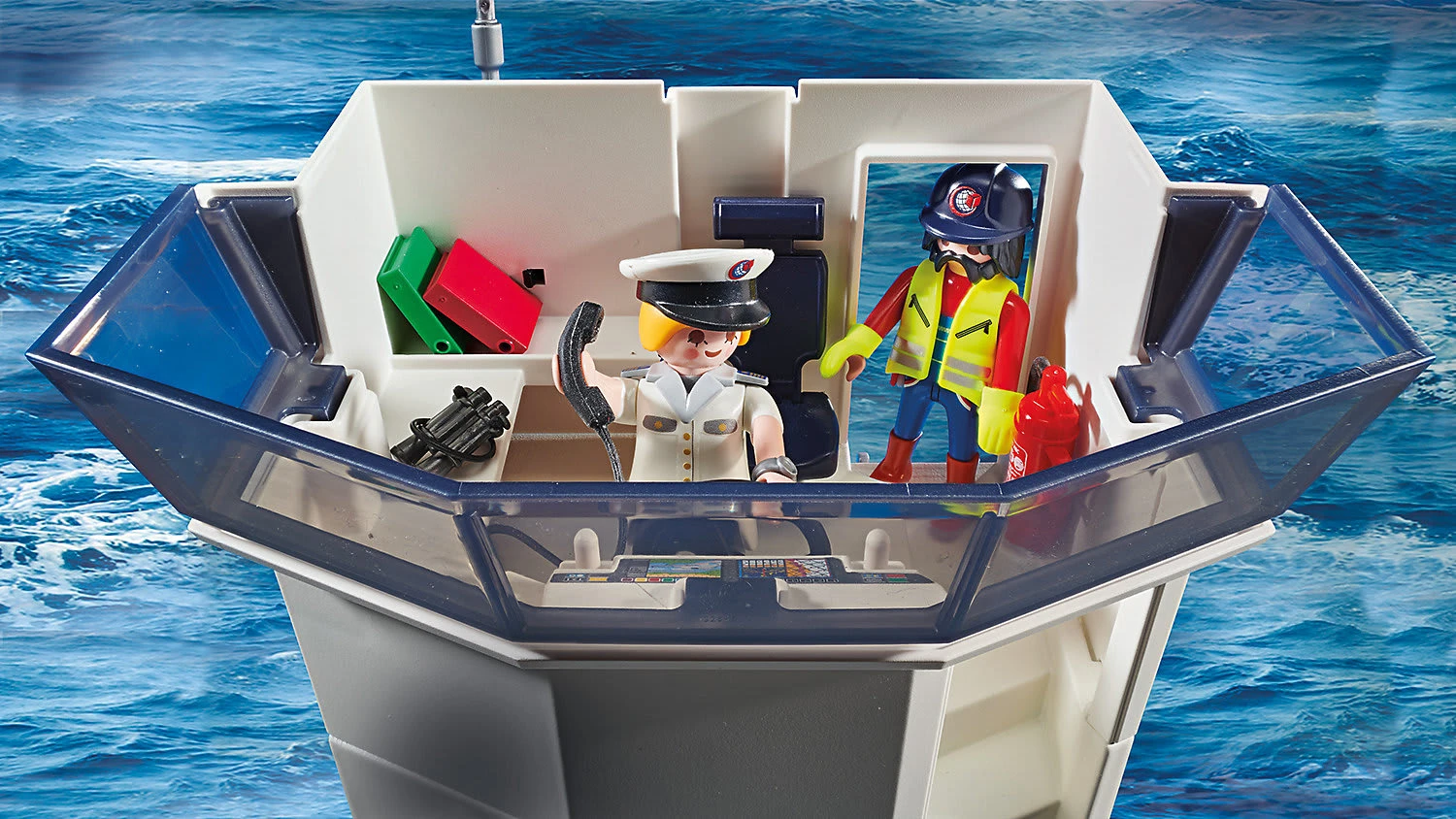 Playmobil 70769 Großes Containerschiff Mit Zollboot 11 Playmobil 70769 Großes Containerschiff Mit Zollboot – Bild 9