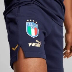 Puma Freizeit Fan-Artikel Italien Casuals Short 2022/2023 Blue -Bekleidungsgeschäft puma freizeit fan artikel italien casuals short 2022 2023 blue 2