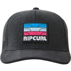Rip Curl Cap SURF REVIVAL CURVE TRUCKER In Schwarz -Bekleidungsgeschäft rip curl cap surf revival curve trucker in schwarz 2