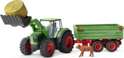 Schleich Farm World 42379 Traktor Mit Anhänger -Bekleidungsgeschäft schleich farm world 42379 traktor mit anhanger 2