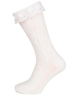 Socke CS530 Mit Spitze Weiss -Bekleidungsgeschäft schuhmacher socke cs530 mit spitze weiss 2