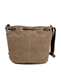 Wildlederbeutel TA30210 Mit Metallherz, Grau Braun 12 Wildlederbeutel TA30210 Mit Metallherz, Grau Braun -Bekleidungsgeschäft schuhmacher wildlederbeutel ta30210 mit metallherz grau braun 4