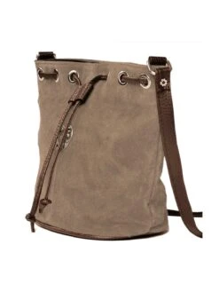 Wildlederbeutel TA30210 Mit Metallherz, Grau Braun 13 Wildlederbeutel TA30210 Mit Metallherz, Grau Braun -Bekleidungsgeschäft schuhmacher wildlederbeutel ta30210 mit metallherz grau braun 5