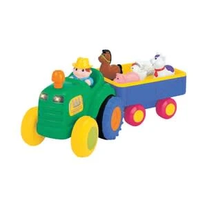 Traktor Mit Anhänger In Mehrfarbig 4 Traktor Mit Anhänger In Mehrfarbig – Bild 2