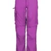 TROLLKIDS Zipp-Off-Trekkinghose "Oppland" - Regular Fit - In Lila