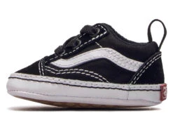 Vans Baby Slip On Old Skool Crib Black White -Bekleidungsgeschäft vans baby slip on old skool crib black white 3