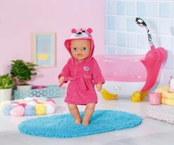 BABY Born® Little Bademantel 36 Cm -Bekleidungsgeschäft zapf baby born r little bademantel 36 cm 3