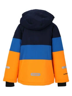 ZigZag Ski-/ Snowboardjacke "Taylor" In Dunkelblau/ Orange -Bekleidungsgeschäft zigzag ski snowboardjacke taylor in dunkelblau orange 1