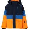 ZigZag Ski-/ Snowboardjacke "Taylor" In Dunkelblau/ Orange -Bekleidungsgeschäft zigzag ski snowboardjacke taylor in dunkelblau orange